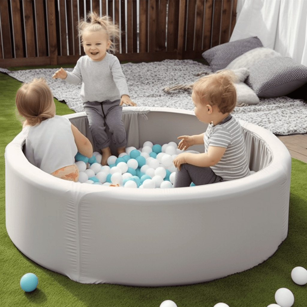 Tiny Land Ball Pit Pool with 200 Pcs Ball Pit Balls Tiny Land
