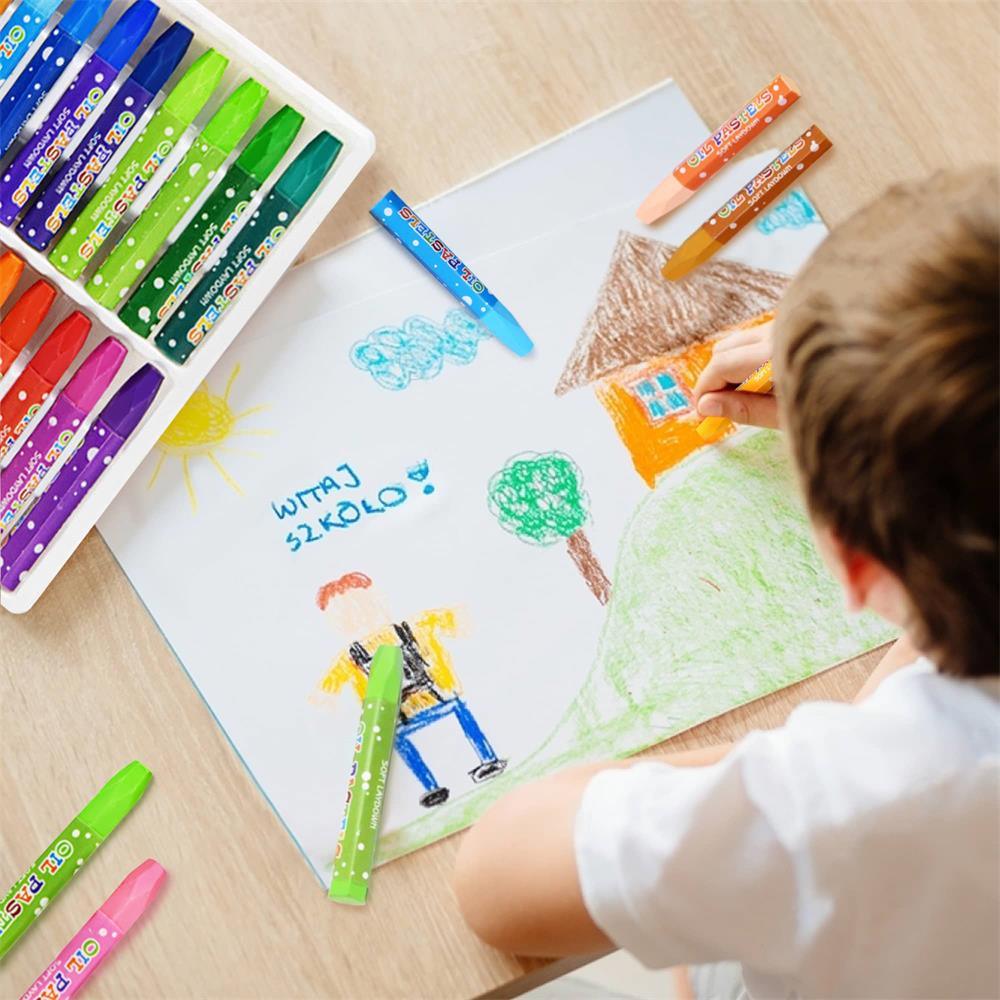 Tiny Land® Easel Drawing Oil Pastels