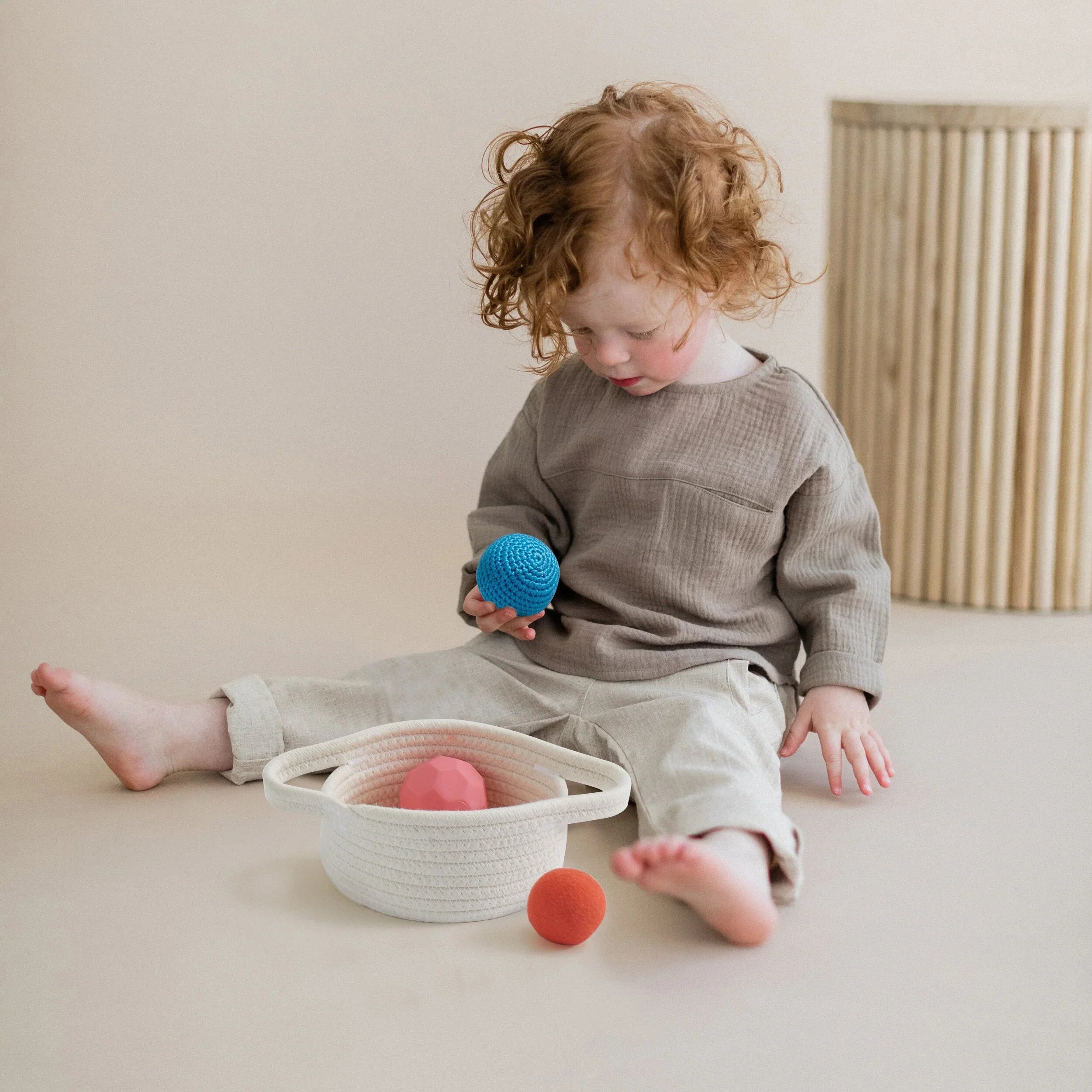 Tiny Land® Montessori Toys Set for Newborns (6-9 month)