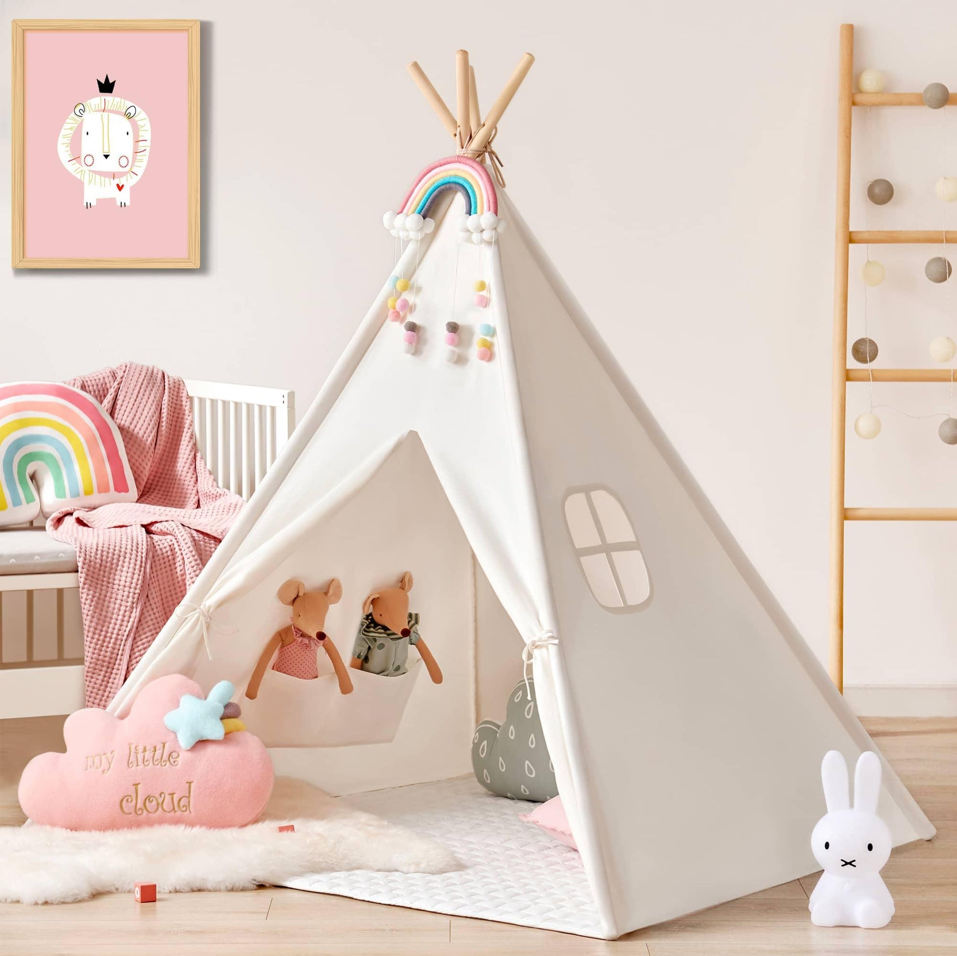 Tiny Land® Pink Cloud Pillow