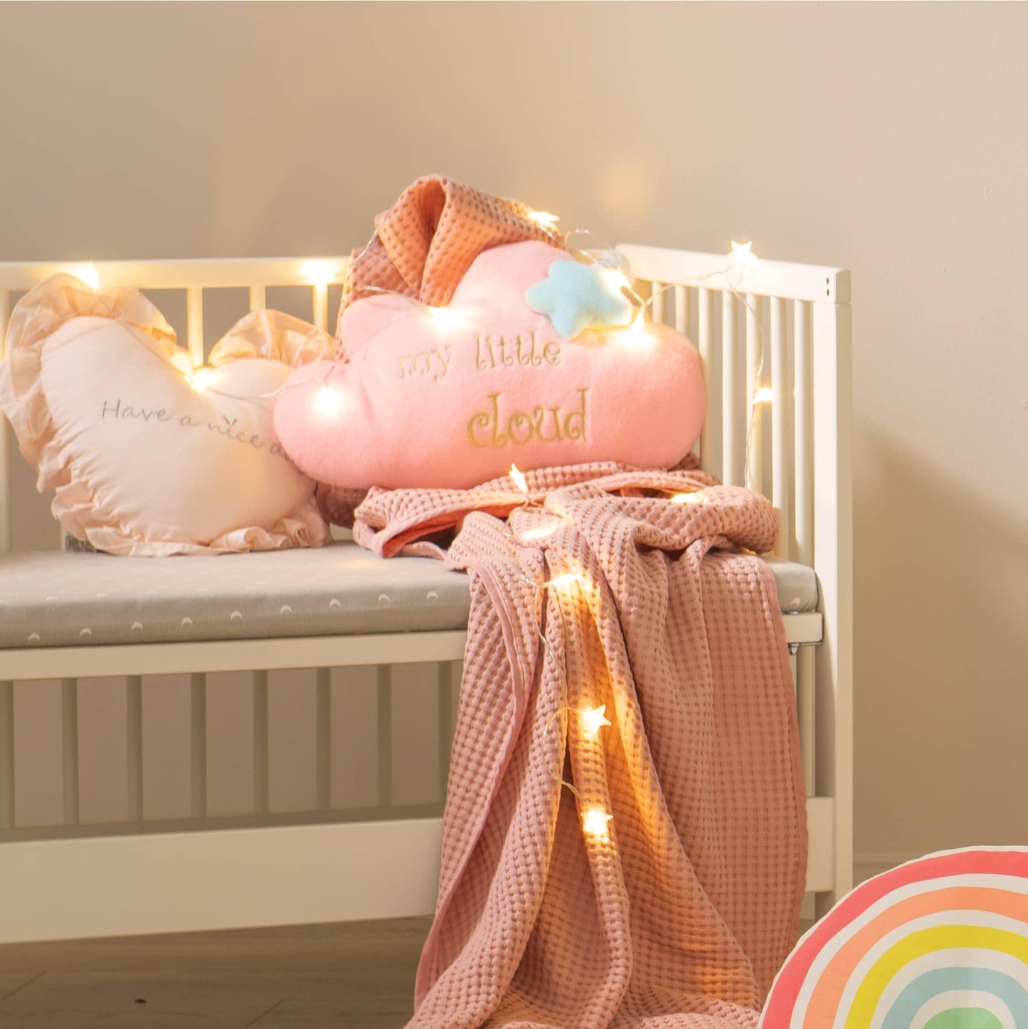 Tiny Land® Pink Cloud Pillow