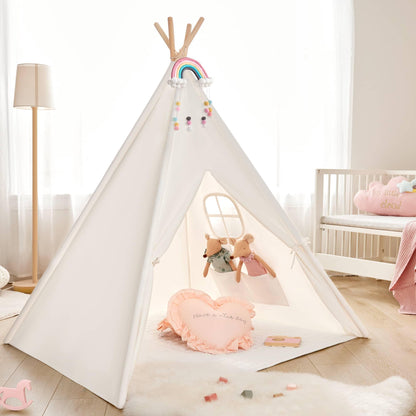 Tiny Land® Teepee for Kids with Mat