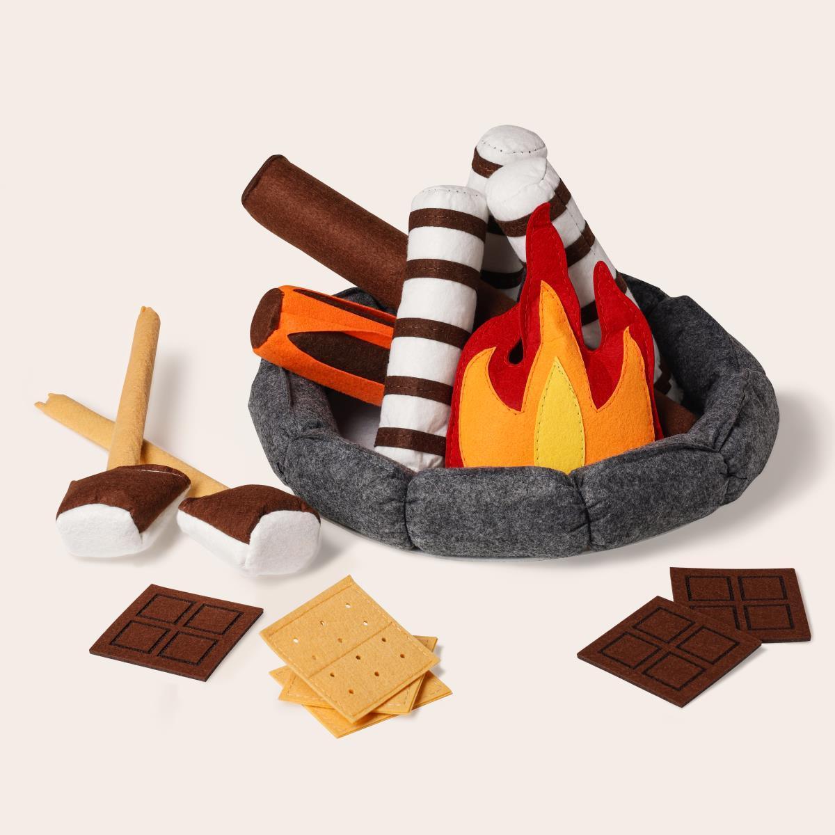 toy campfire set
