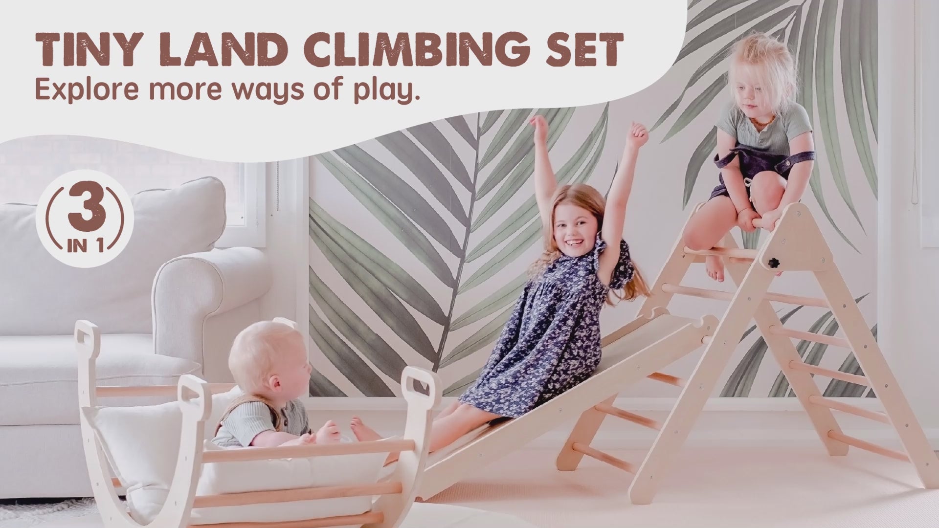 Montessori climbing set